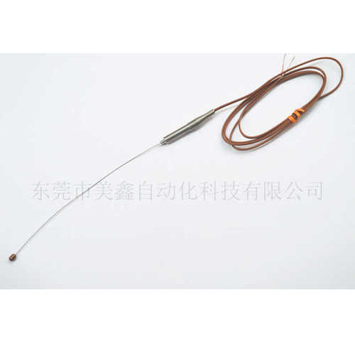 铜头灼热丝铠装K型细针热电偶TJ1-CAXL-M050G-150-MX