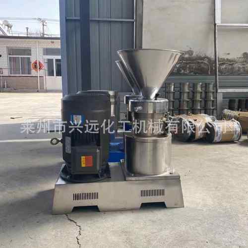 供应不锈钢骨泥机JM120型胶体磨水果研磨胶体磨花生芝麻研磨机