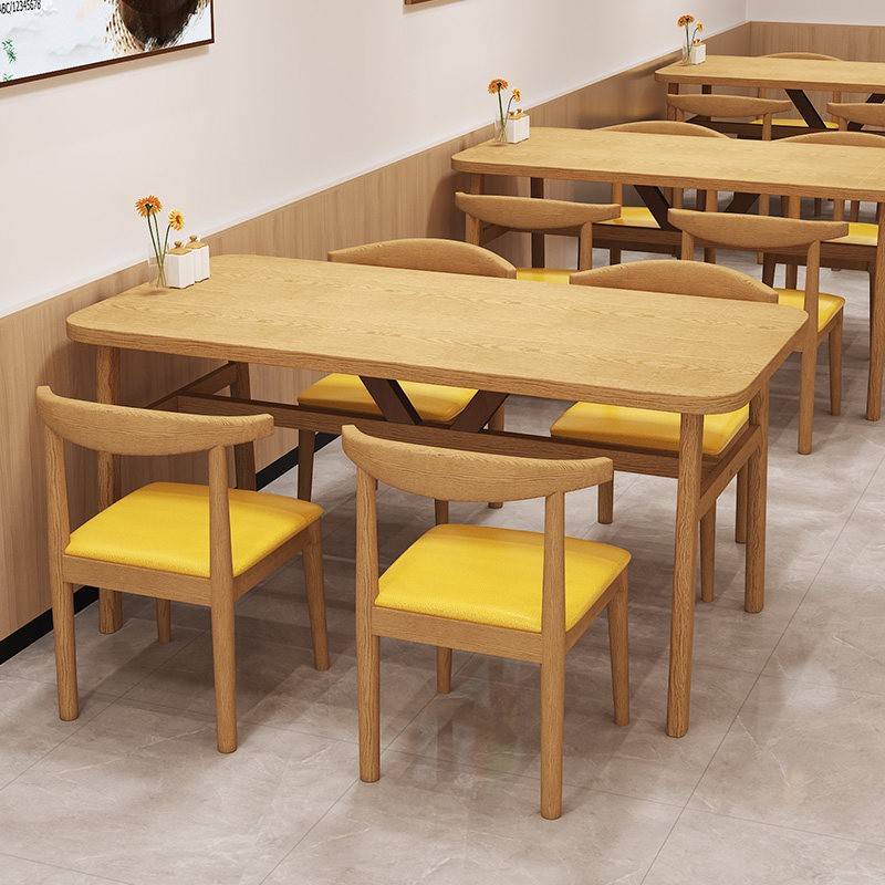 商用餐桌椅家用小户型出租房桌子餐饮小吃店面馆快餐饭店吃饭桌子