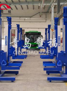 20T抱胎举升机大车举升机四柱举升机升降机四柱移动厂家供应