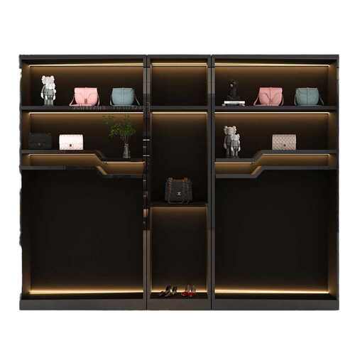 女装店服装展示柜鞋包柜衣柜展柜直播间欧式货架陈列柜