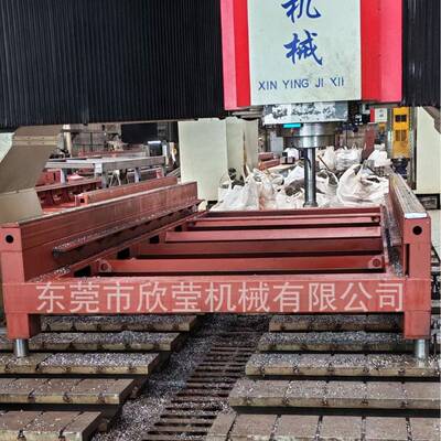 龙门铣加工激光机铸铁床身激光切割机铸件大型龙门数控来图加工