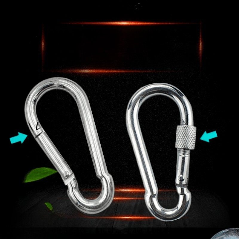 铁镀锌承重快挂弹簧扣炼扣带锁帽螺母钩绳扣狗炼扣安全扣葫芦国,五金/工具,螺栓,淘宝优惠券,粉丝福利购,淘宝优惠卷