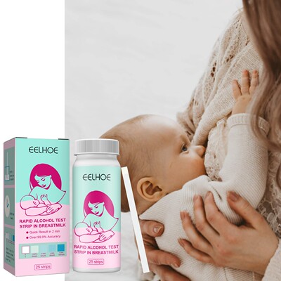EELHOE Breast Milk Test Strips - Quick and Accurate Immersio