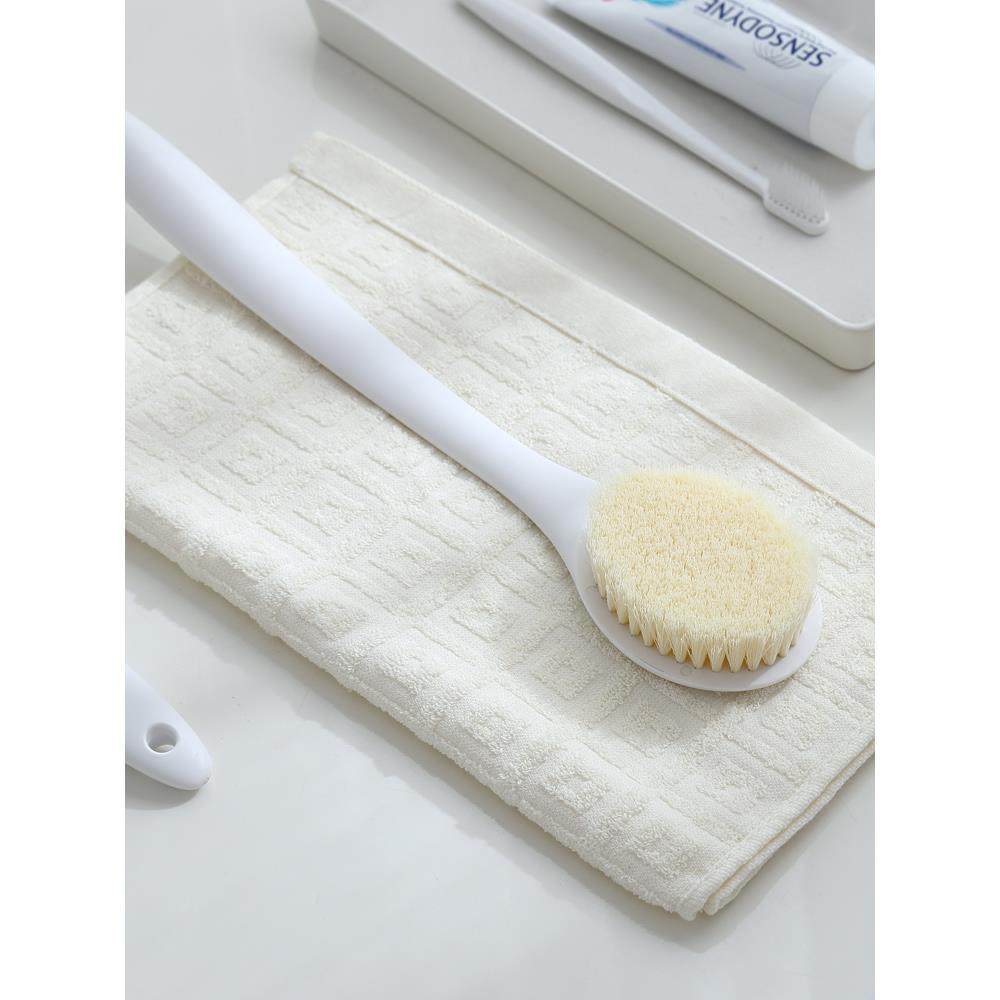 洗澡刷背神器日本进口家用ABS加长手柄按摩沐浴刷浴室搓泥搓背洗