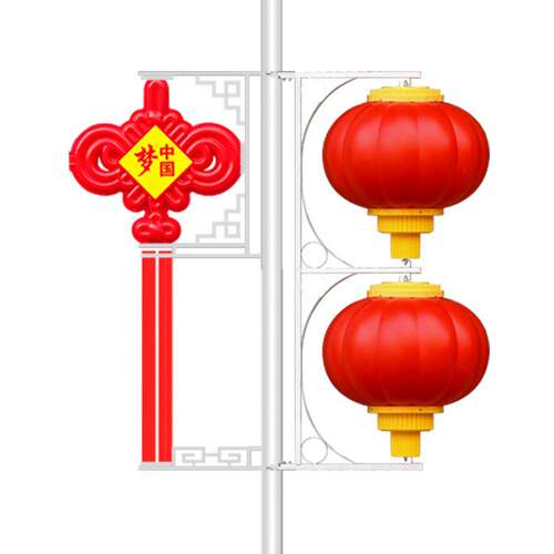 热卖led中国结灯笼景观灯户外路灯太阳能防水中国结生产厂家直销