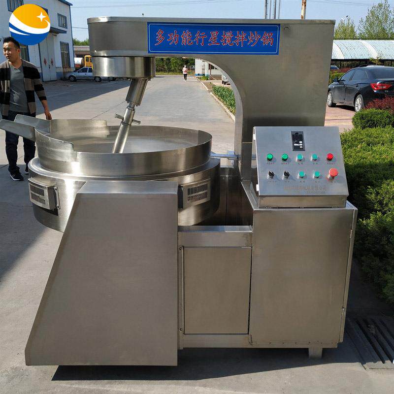 全自动工业电磁加热食堂炒菜机快餐店炒菜机器中央厨房炒菜设备