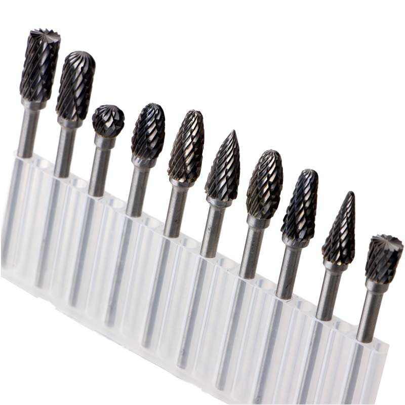 10件套硬质合金钨钢磨头 旋转锉钨钢铣刀头雕刻刀 木工木雕打磨头,标准件/零部件/工业耗材,磨头,淘宝优惠券,粉丝福利购,淘宝优惠卷