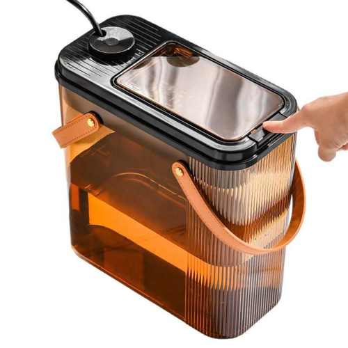 家用茶水桶茶渣过滤废水桶茶道茶具配件排水管茶叶茶水分离垃圾桶