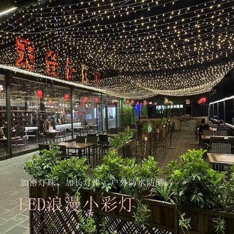 led低压太阳闪能户外防水圣满天星灯串灯彩灯灯跨热境卖诞LRU装饰