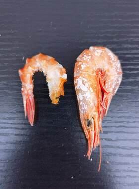 透鲜滑皮虾干500克渔家自晒船晒活皮虾舟山海鲜干货即食烤虾 包邮