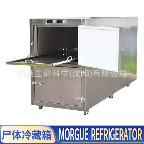 实验室标本冷冻柜Manufacturer太平间两层停尸柜双开门尸体冷藏箱
