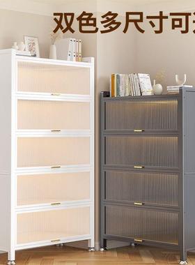 柜厨房置物架落地多层家用柜收纳子多功能碗餐边柜微OSC波炉储橱