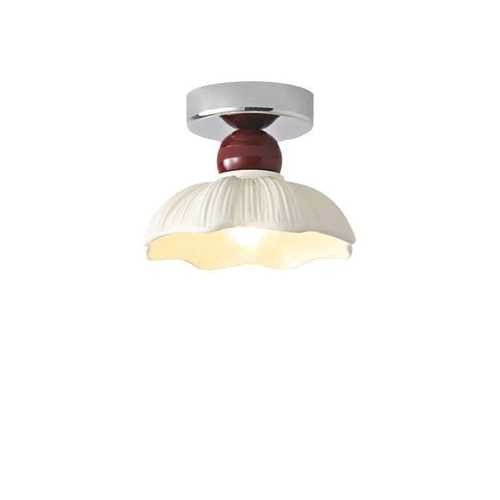 门厅风侘过道走廊阳法式灯衣帽入户风寂玄关复古吸顶灯奶油间台灯