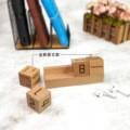 万年历活动2022桌面手工创意木质台历考倒计时小型日历摆件定制