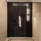 一门一景2025智能入户门精雕铸铝门别墅大门防盗门子母门进户门JM