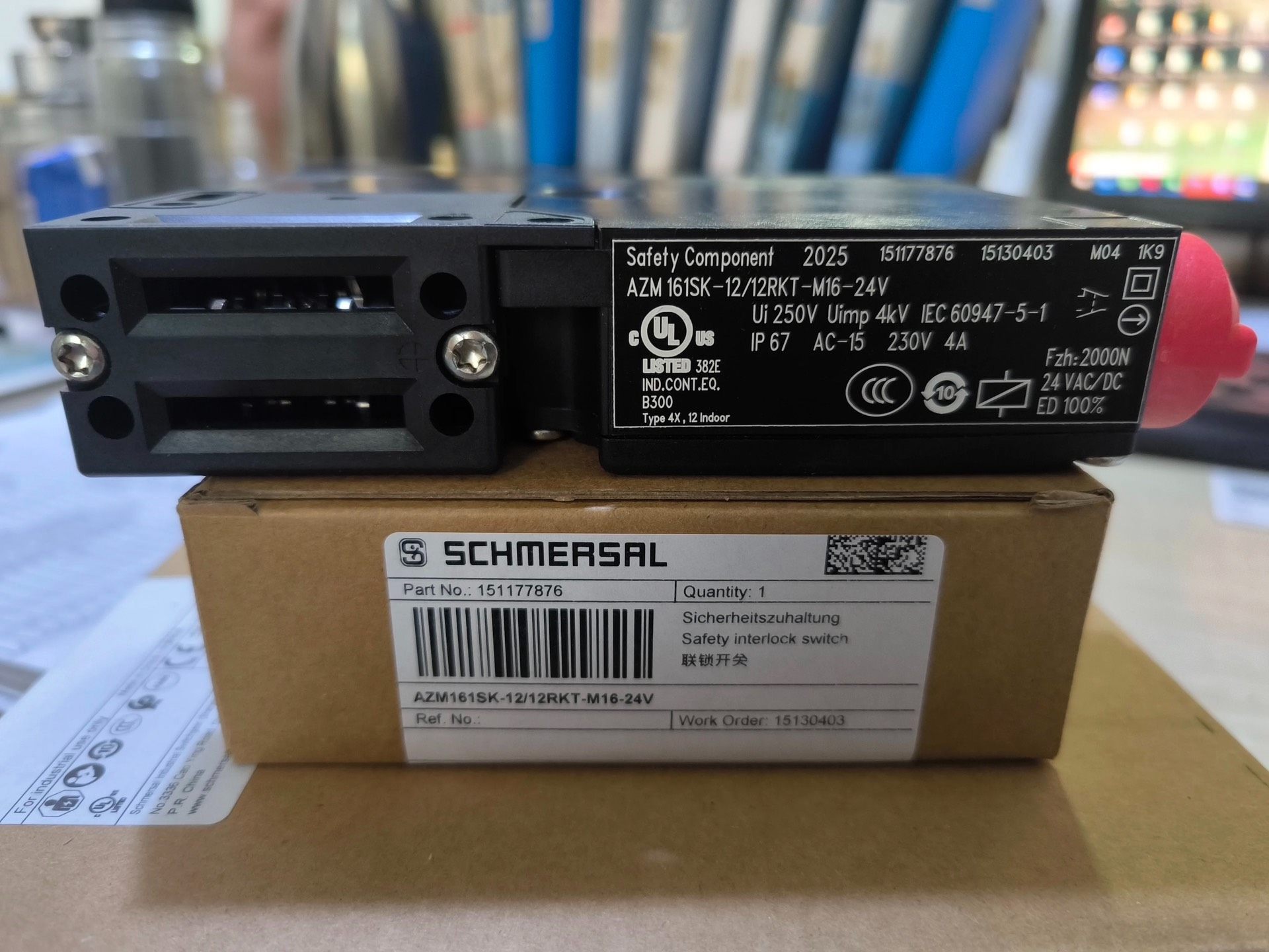 AZM161SK-12/12RKT-M16-24V施迈赛联锁