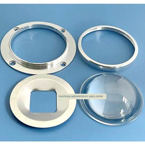 67毫米镜片反射杯螺旋铝框架四件套装20W-100W通用镜头套件90度12