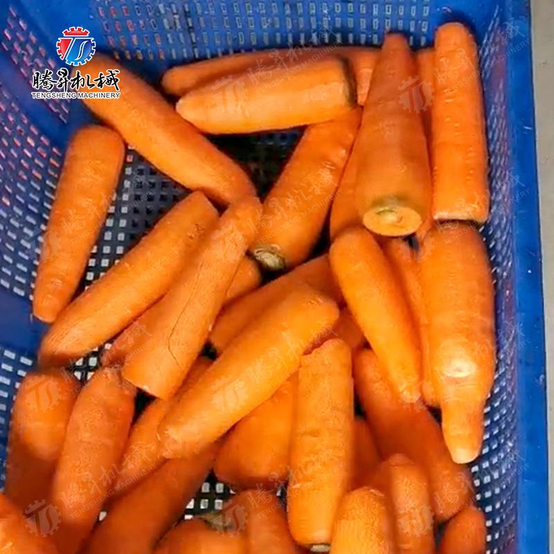 胡萝卜削皮机 商用削红萝卜皮机 中央厨房净菜加工削萝卜皮设备