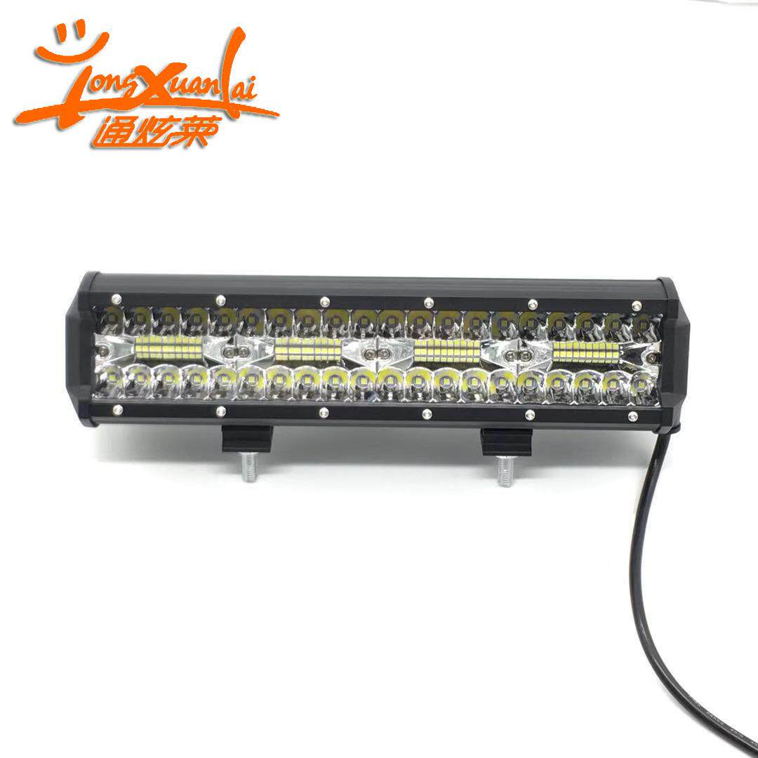 LED12寸长条灯汽摩三排高亮LED车灯汽车led工作灯长条灯