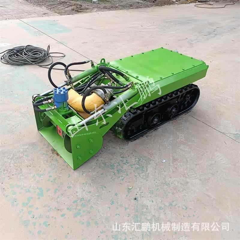 水下自带走履MSX清淤器人家沉机淀池管道吸污履厂带式清淤设备底