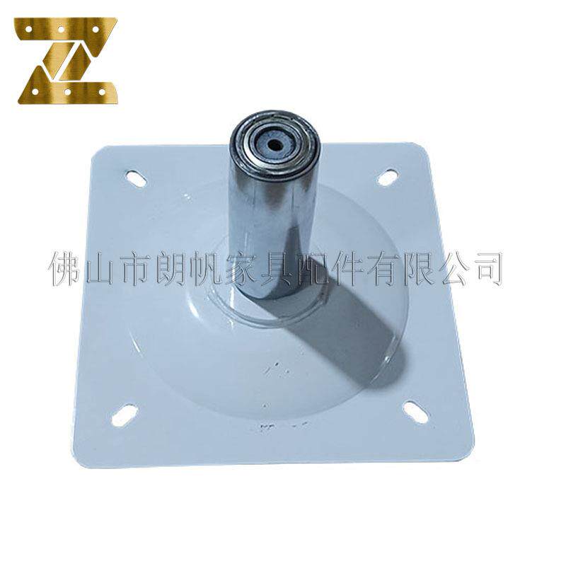电镀金属沙发底座转盘休闲办公椅单人沙发脚旋转功能现代简约家具