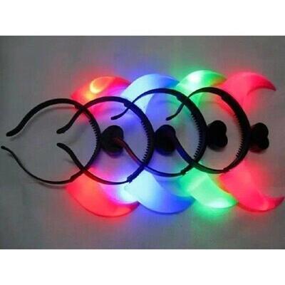 12pcs Light Up Headbands Bulk for Girls Boys Adult Theme