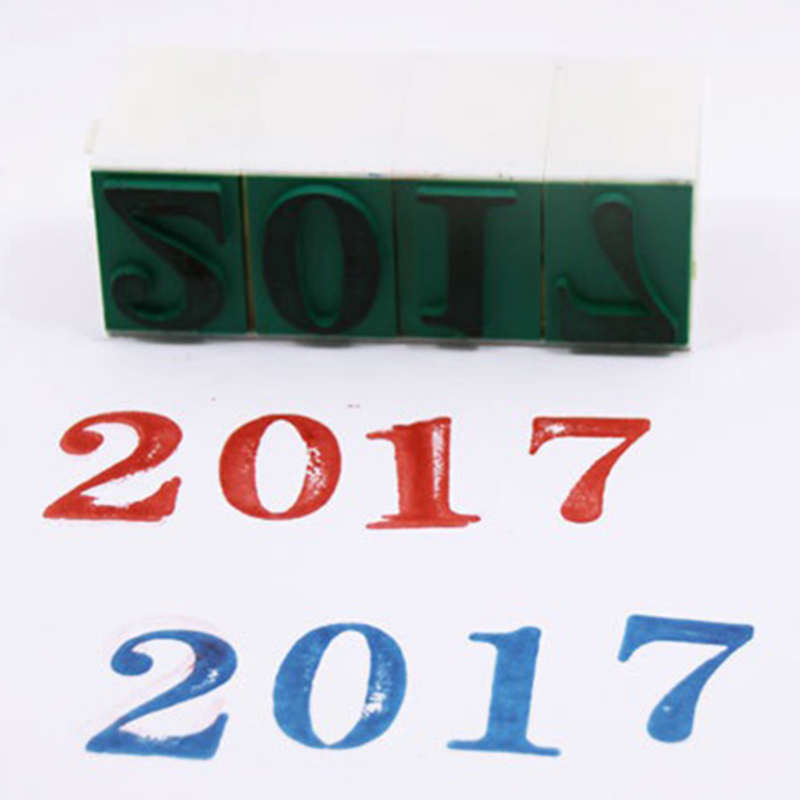 衣服编学号医院校服工号作服装活字组合特大数字号码印章不褪退色