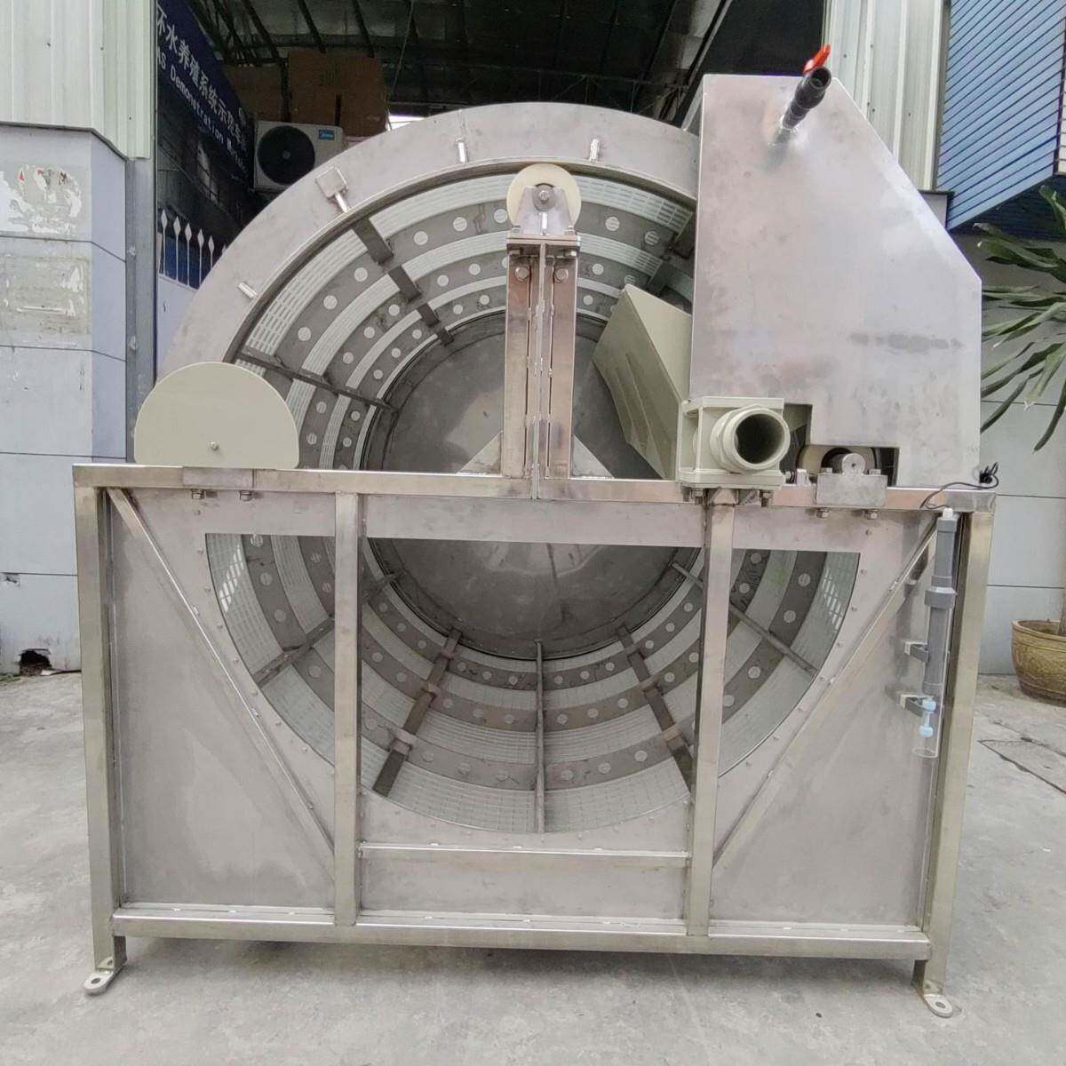 滚筒微滤机高精度过滤与便捷维护设计