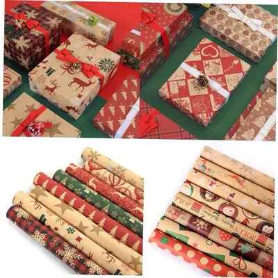 Christmas Gift Wrapping Paper for Birthday Christmas Gift