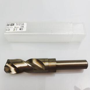 斯威格 m35含钴1/2等柄钻头含钴5%高速钢小柄钻直柄不锈钢用13-30