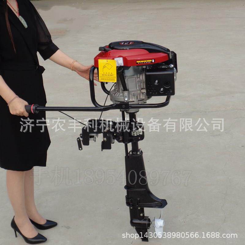 冲锋舟操作机 渔船操作机汽油船挂机小型船舶挂桨机推进器厂家