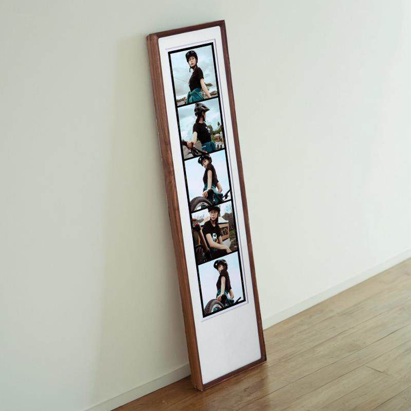 长条照片相框婚纱结婚照片打印电影胶片情侣纪念相册挂墙实木相框