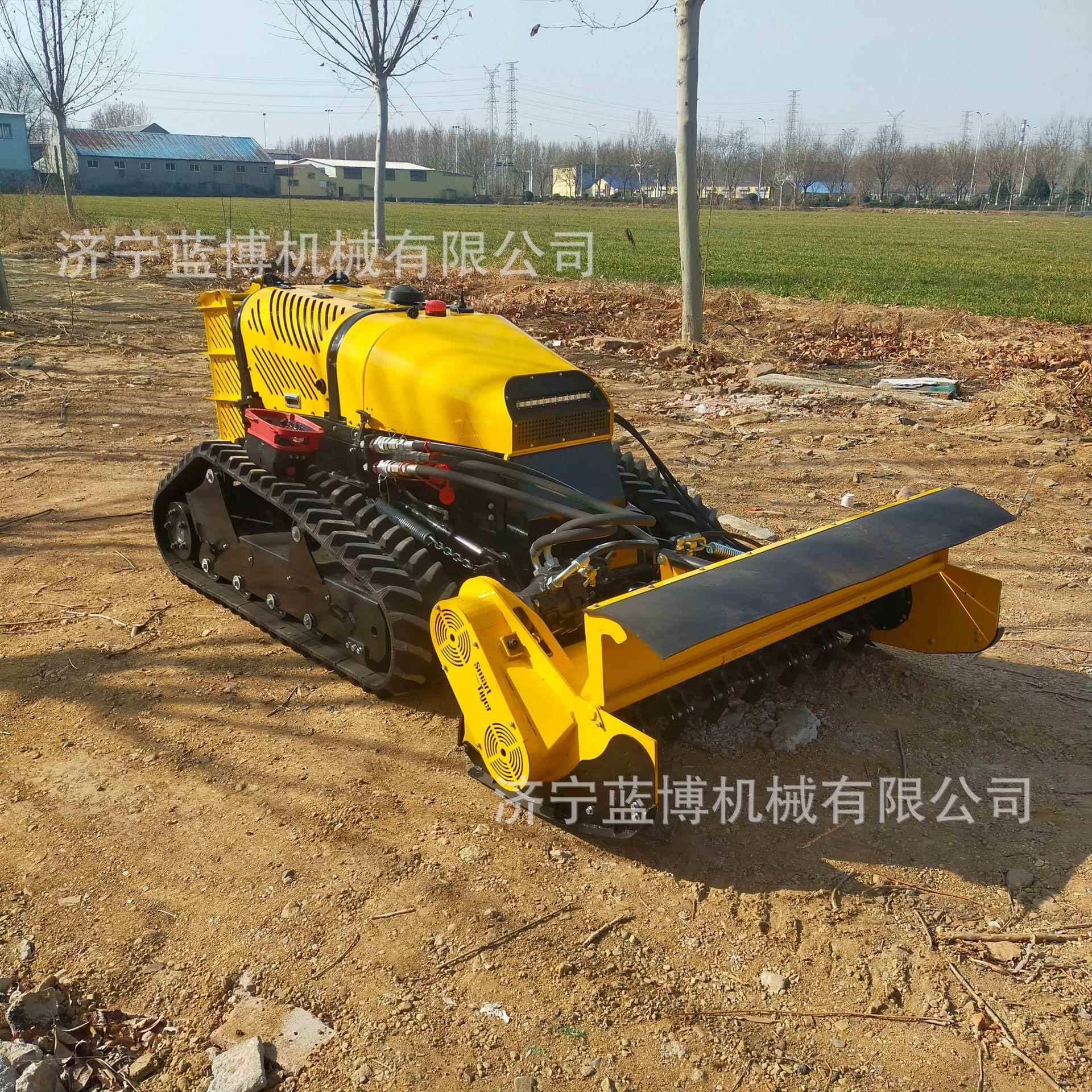 厂家开荒护坡养护割草机全地形遥控液压平台遥控机器人割草机