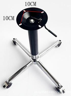 升降桌子腿架字铝合金四脚星脚十桌升KAP降桌台面小桌子配件茶几