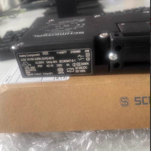 原装施迈赛R门锁M开关KAZPZTM161SK-24024G-16直接引线端子接线