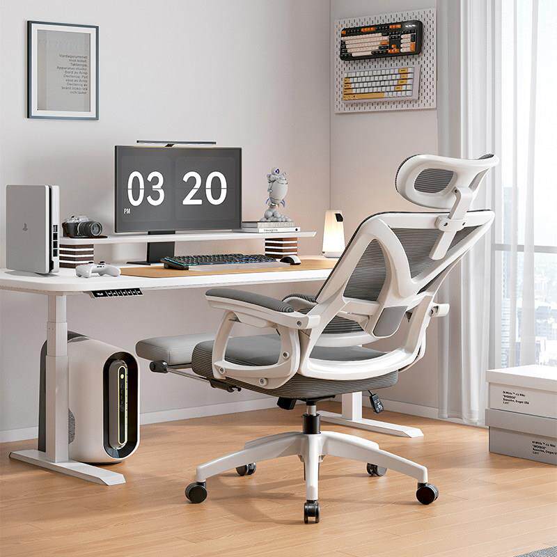 北欧轻奢人体工学椅家用办公椅舒适久坐电脑椅座椅电竞椅可躺转椅