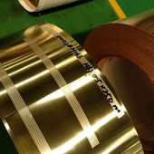 现货供应2.0厚H62黄铜带200宽420宽规格齐全可分条H65黄铜带