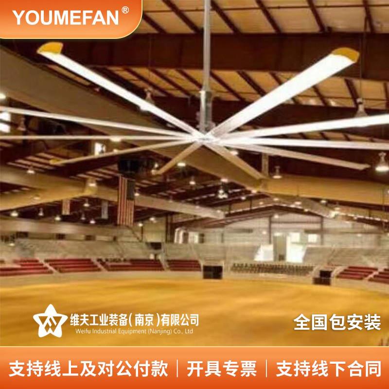 工业吊扇大风力7.3 米永磁无刷厂房车间风扇通风降温包邮包安装