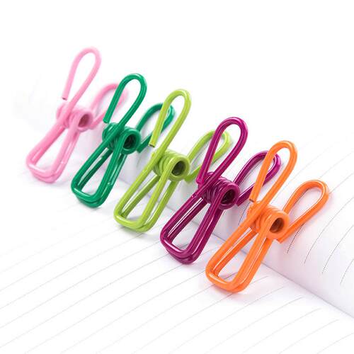 A set of 10 colorful multi-functional small clothespins, ide