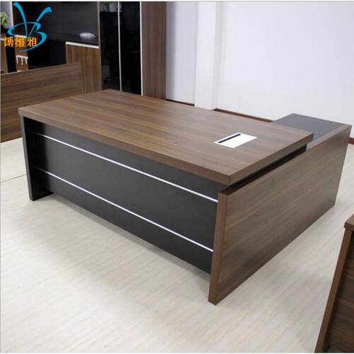 班板式班台简约总裁定制BWY-8000桌桌椅组合经理室桌大书班台大桌