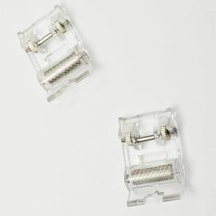 胜家兄弟蝴蝶家用缝纫机皮革滚轮压脚 电动缝纫机压脚配件