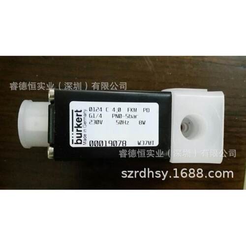 德国进口 burkert 电磁阀 0124 C 3.0 FKM PD 00019078 现货