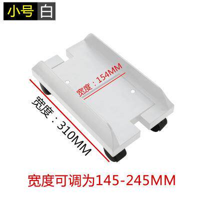 电脑可移动主机托架活动滑轮机箱托铁艺主机托台式电脑主机架