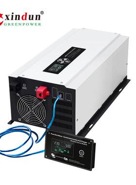 12V24v工频逆变器1000W2000W3000W货车通用车载逆变器逆控一体机