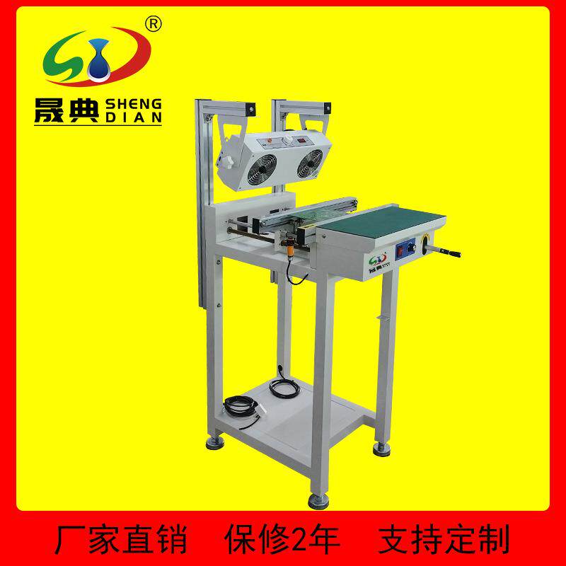 单轨接驳台带离子风机除静电PCB线路板过桥设备SMT传输送接驳机厂