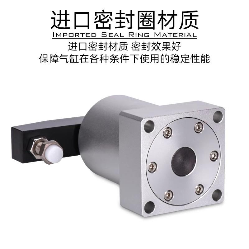 亚德客旋转夹紧气缸180度ACK/SRC转角下压ACKL25-32-40-50-63x90R