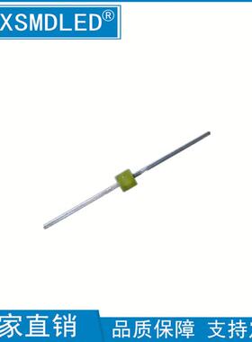 插件LED小蝴蝶F1.8MM一字型球头白色正白2421长脚超高亮LED灯珠