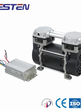 直流12V无油空压机 24V48V60V72V80V 更静更洁净耐用 DCZW0.090/7