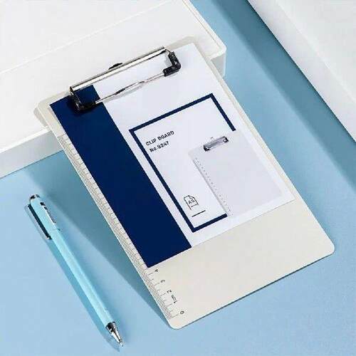 A4/A5 File Folder Clipboard With Scale Plastic Writing